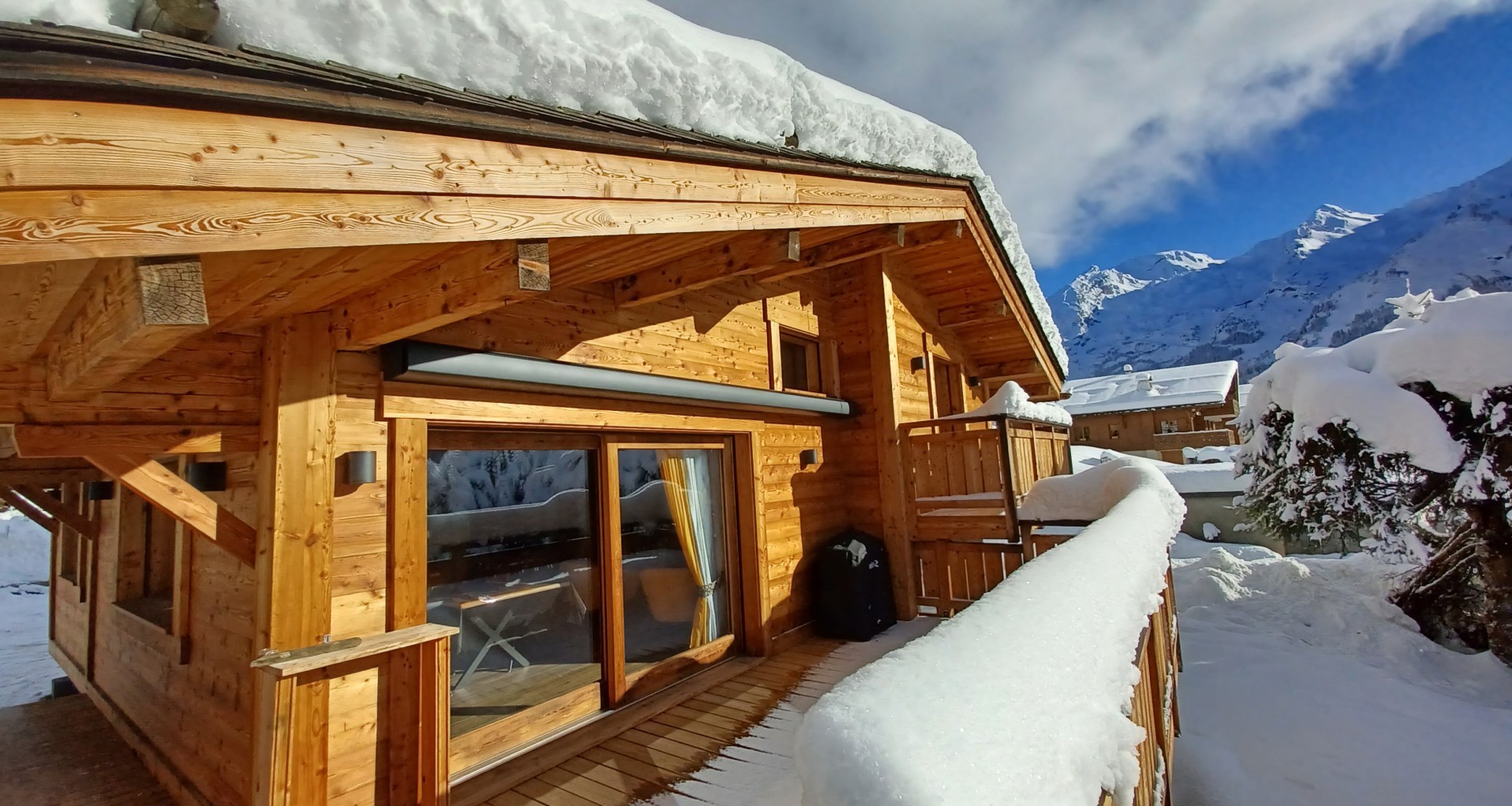 Façade du chalet